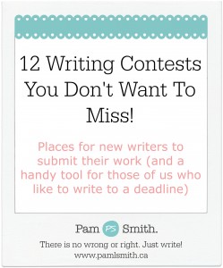 12 writing contests