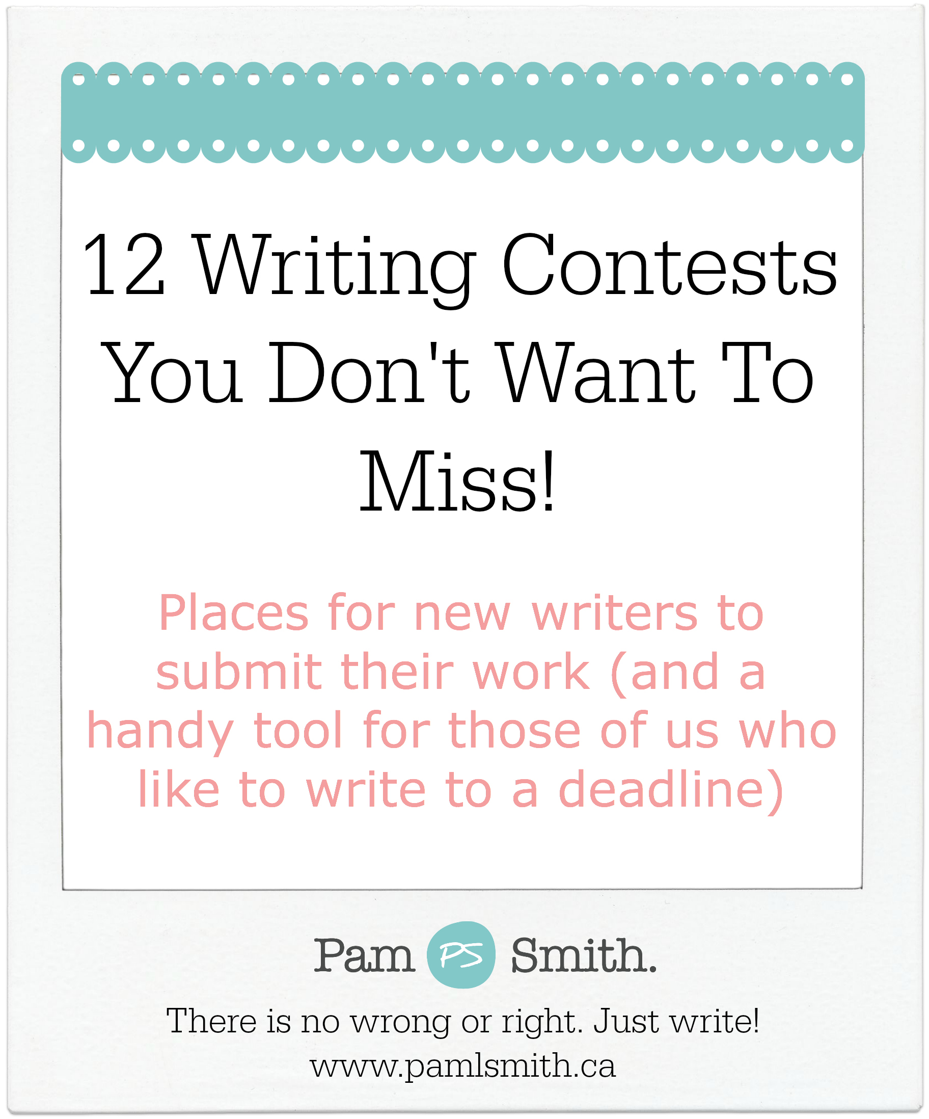 12 writing contests